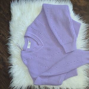 Lilac sweater /size M / confortable